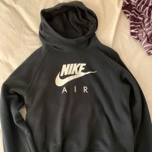 nike air cropped hoodie